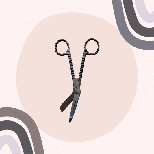 Zebra Print Lister Bandage Scissors