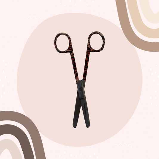 Leopard Print 5.5" Bandage Scissors