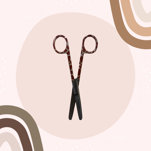 Giraffe Print 5.5" Bandage Scissors