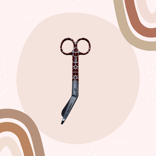 Giraffe Print Lister Bandage Scissors