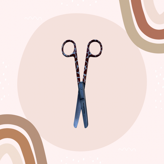 Giraffe Print 5.5" Bandage Scissors