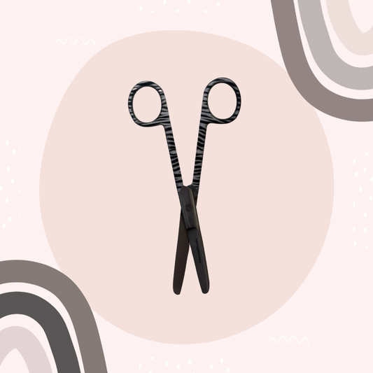 Zebra Print 5.5" Bandage Scissors