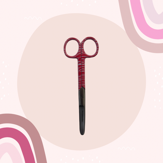 Pink Zebra Print 5.5" Bandage Scissors